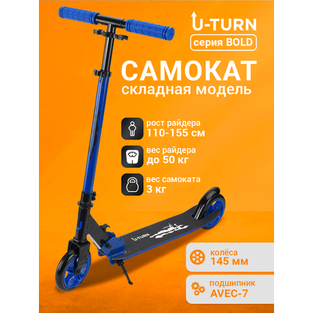 Самокат Рыжий кот двухколесный