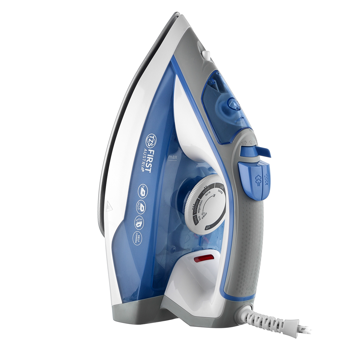 Утюг First FA-5618-6 Blue - фото 4