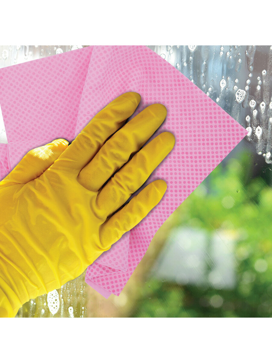 Тряпка замшевая для машины Лайма салфетка для уборки супервпитывающая без разводов в тубе - фото 12