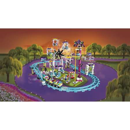 Конструктор LEGO Friends Американские горки блочный