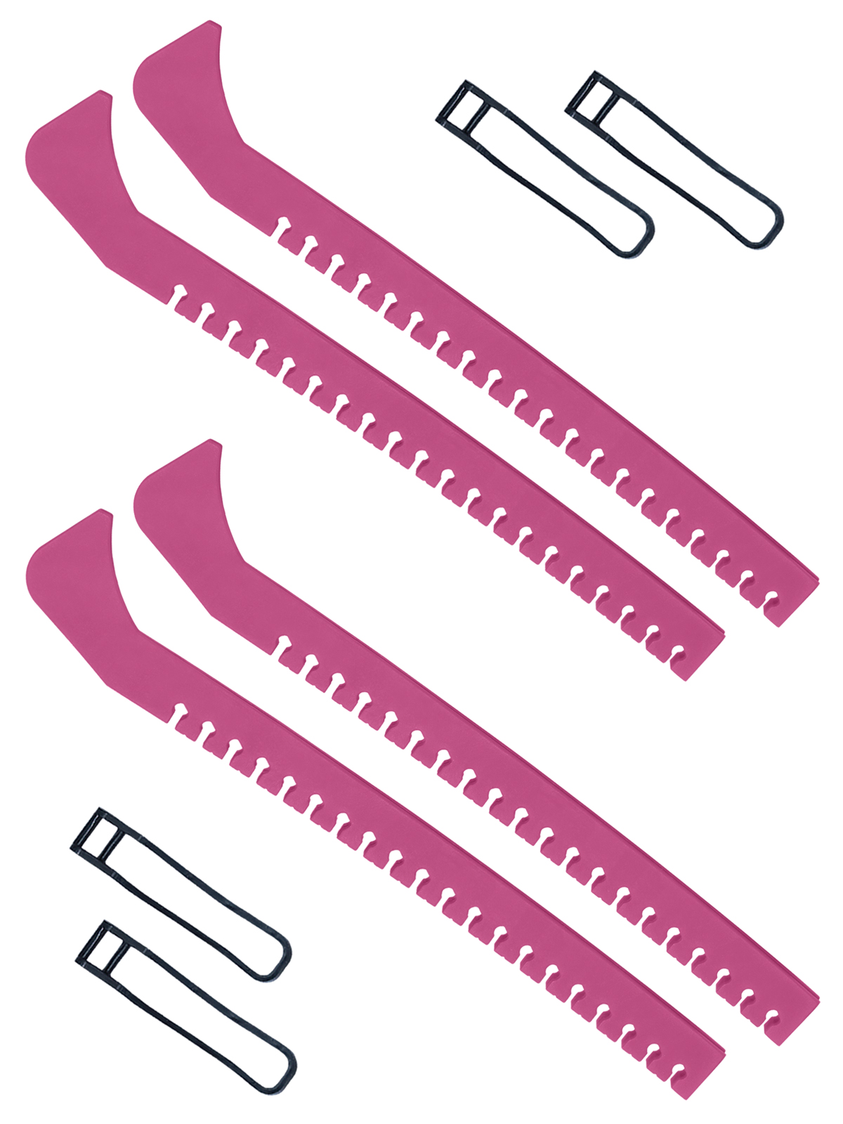 Чехлы для коньков Задира на лезвия универсальные 2 пары - фото 1