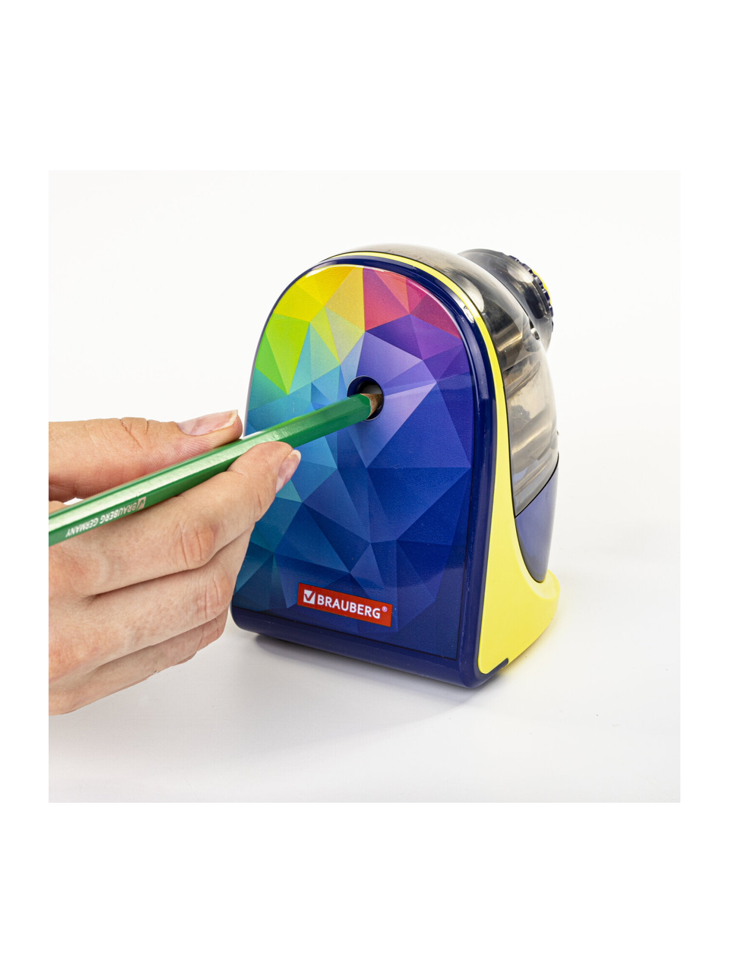 Точилка Brauberg с контейнером для стружки - фото 15