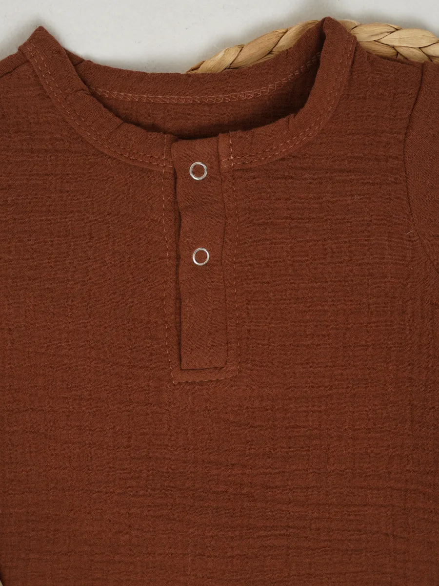 Костюм Супер Пупс кост/мус/рубшорты/шоколад - фото 16