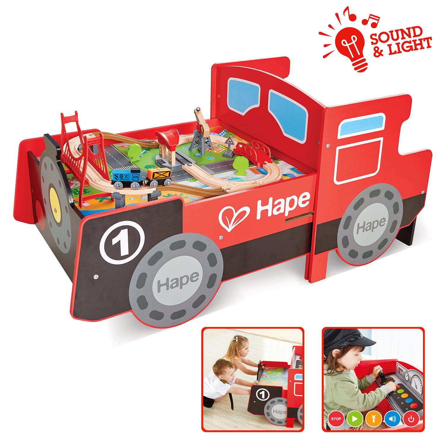 Набор железнодорожный Hape E3769_HP - фото 17