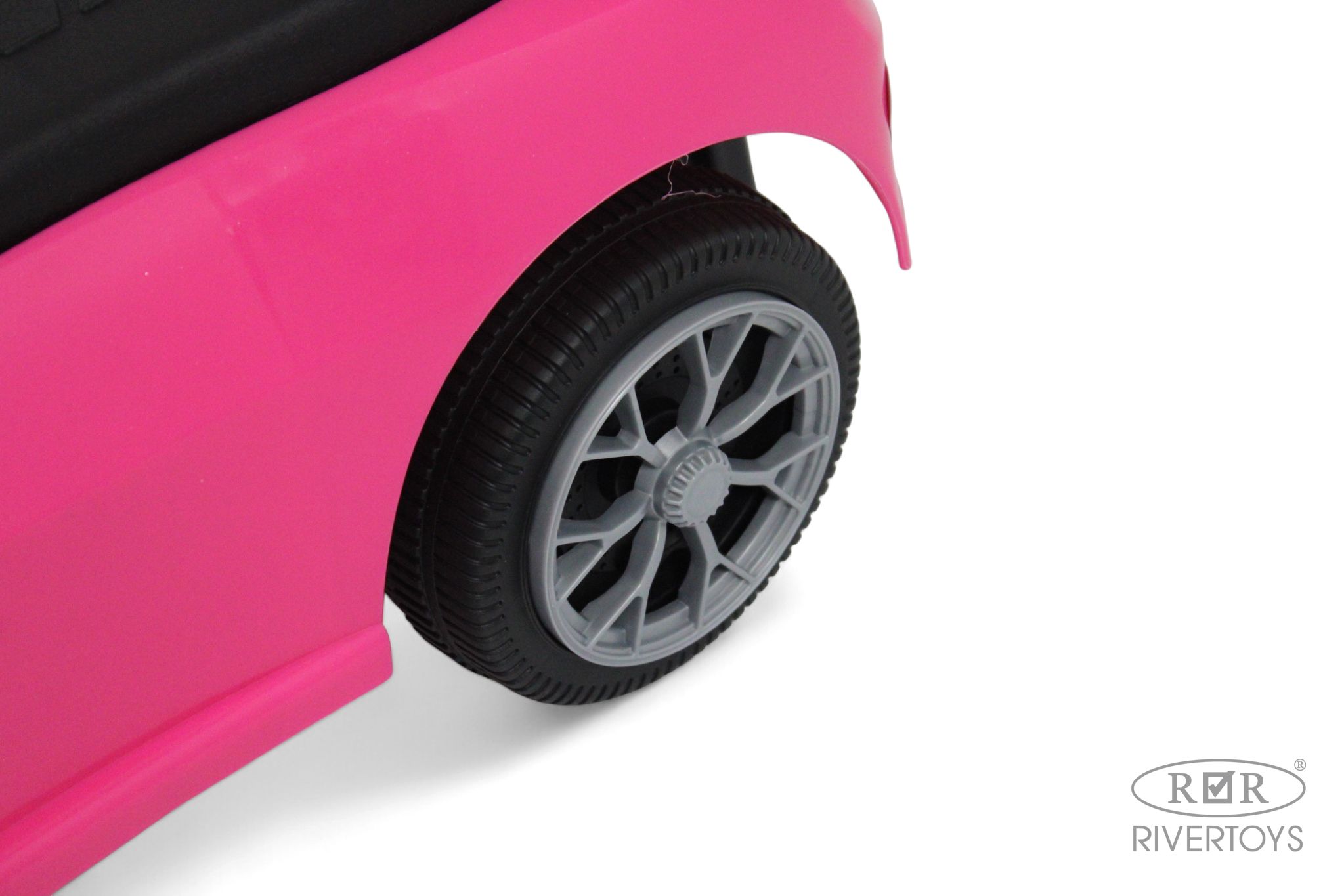 Каталка RIVERTOYS Z004ZZ-M-PINK розовый - фото 5