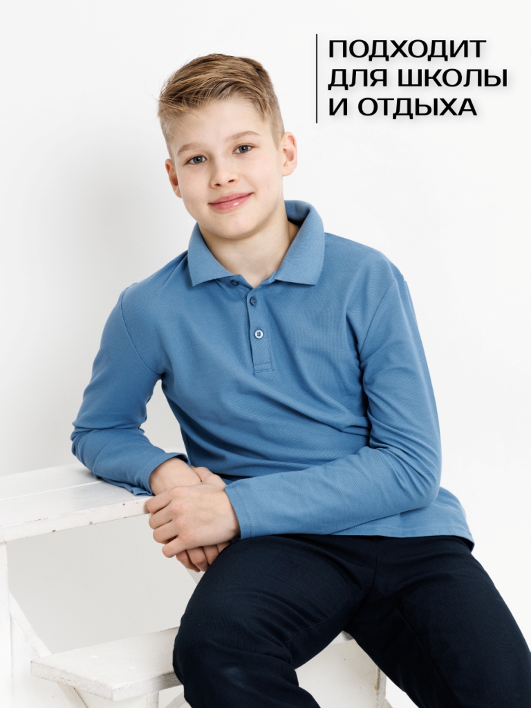 Поло GOJO 635джинс - фото 6