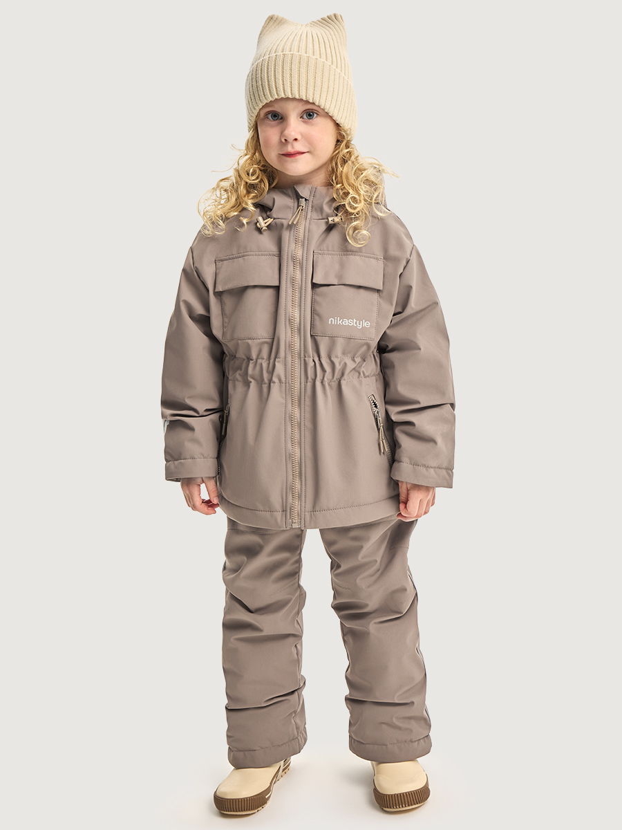 Костюм NIKASTYLE 7м4826 латте - фото 1