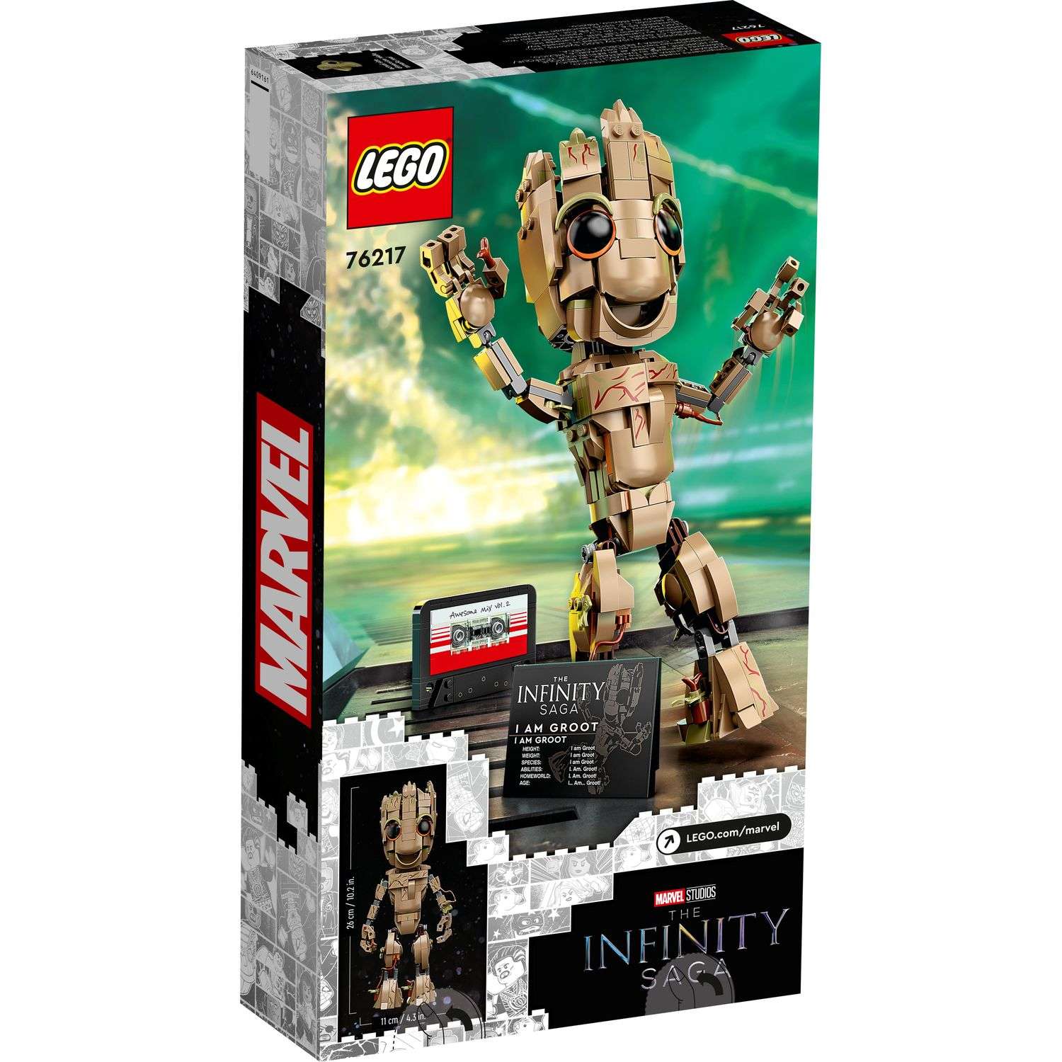 Конструктор LEGO Marvel Super Heroes I am Groot 476 дет. - фото 6