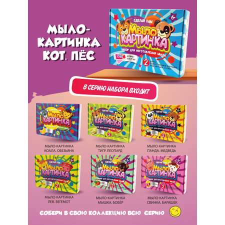 Набор ВИСМА Кот и Пёс мыло