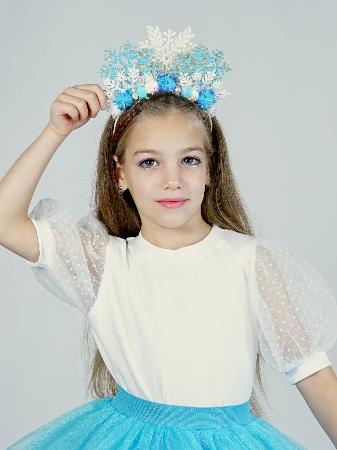 Костюм Снежинка ЭнчантималсDress КосСнеж - фото 2