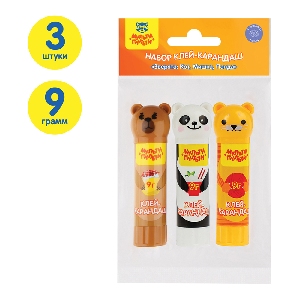 Клей-карандаш Мульти Пульти 9 г - фото 2