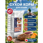 Корм для кошек сухой Pronature Holistic Pan-Asia Grain Free беззерновой на утке с апельсином 5кг