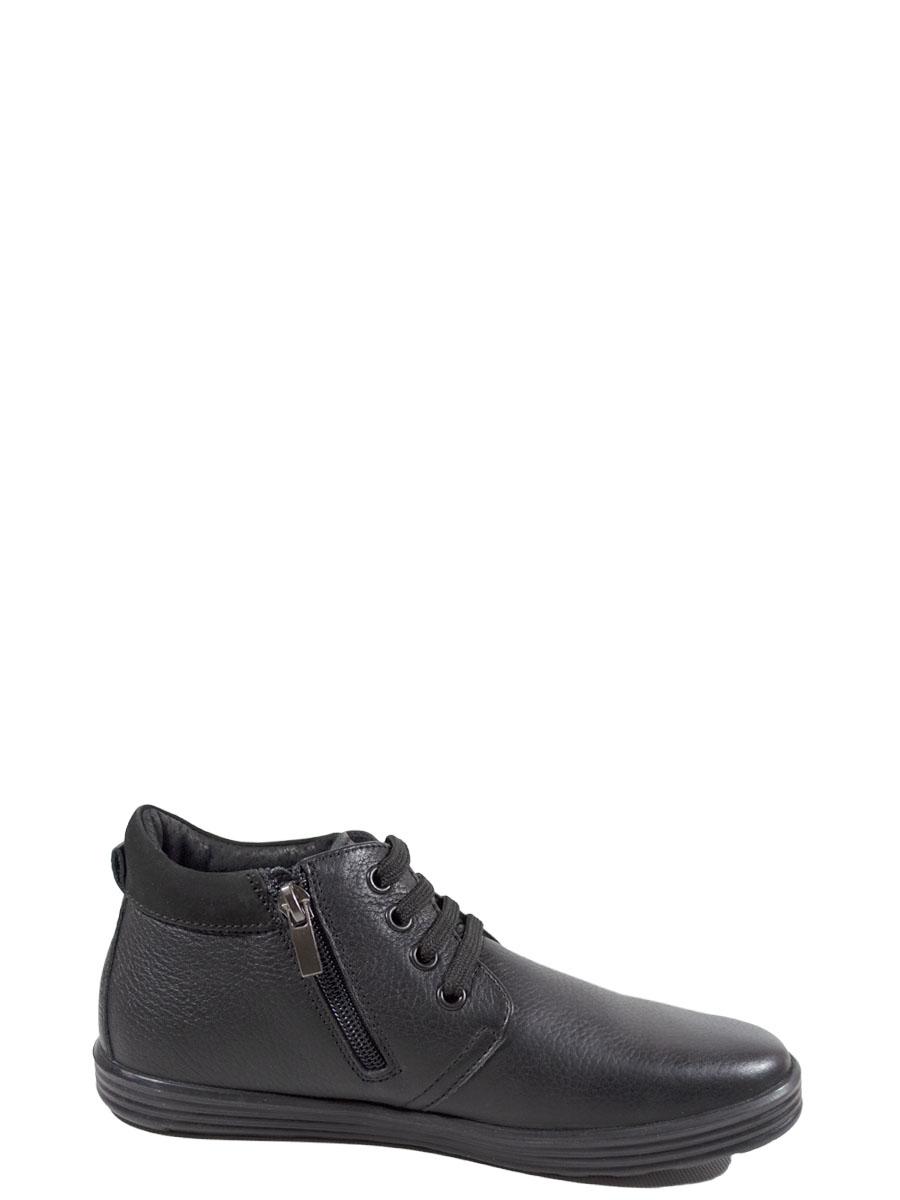 Ботинки Europen 2221002Б-СВ EUROPEN Ботинки для мальчика черный кожа - фото 2