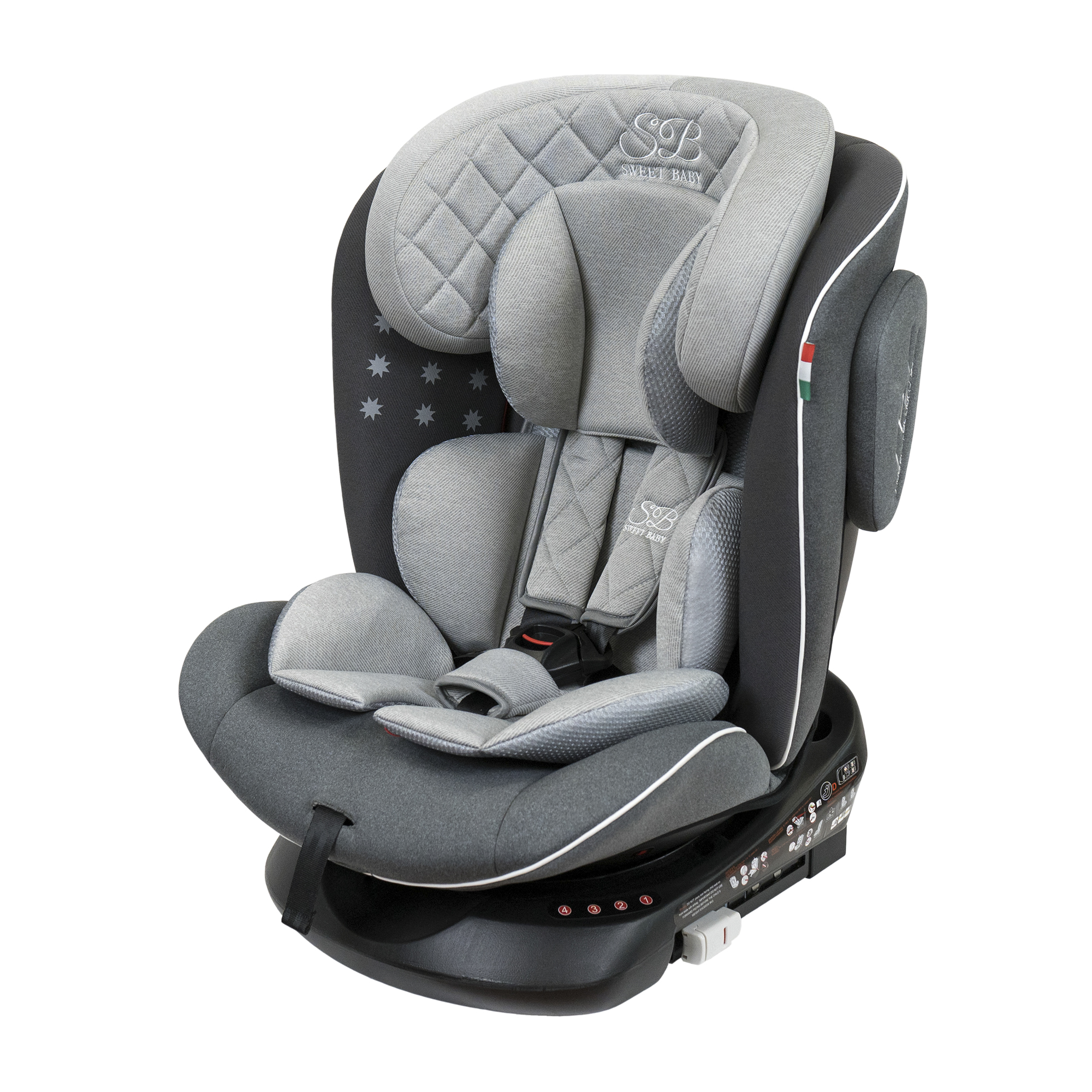 Автокресло Sweet Baby Crosstour Isofix 0+/1/2/3 (0-36 кг) - фото 9