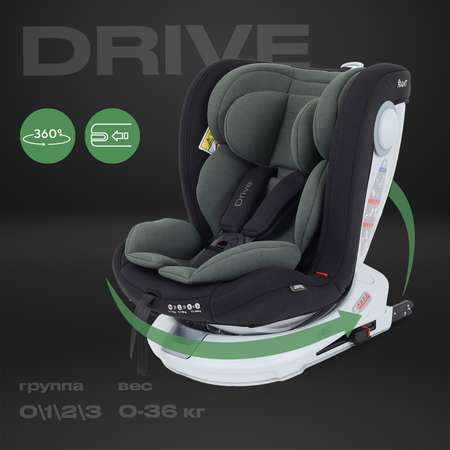 Автокресло Rant Drive Isofix 0+/1/2/3 (0-36 кг) зеленый