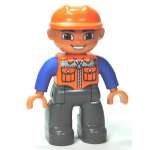 Фигурка LEGO Duplo 47394pb156 Строитель