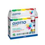 Краски пальчиковые GIOTTO 6 цв.