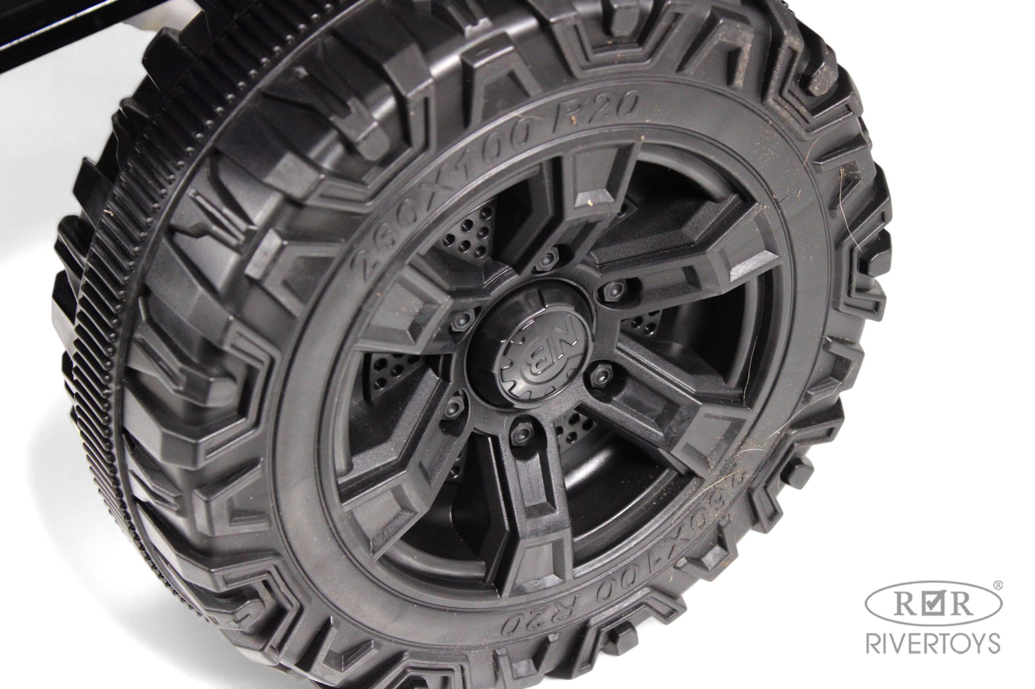 Электромобиль RIVERTOYS М101БХ-BLACK С пультом ДУ - фото 7