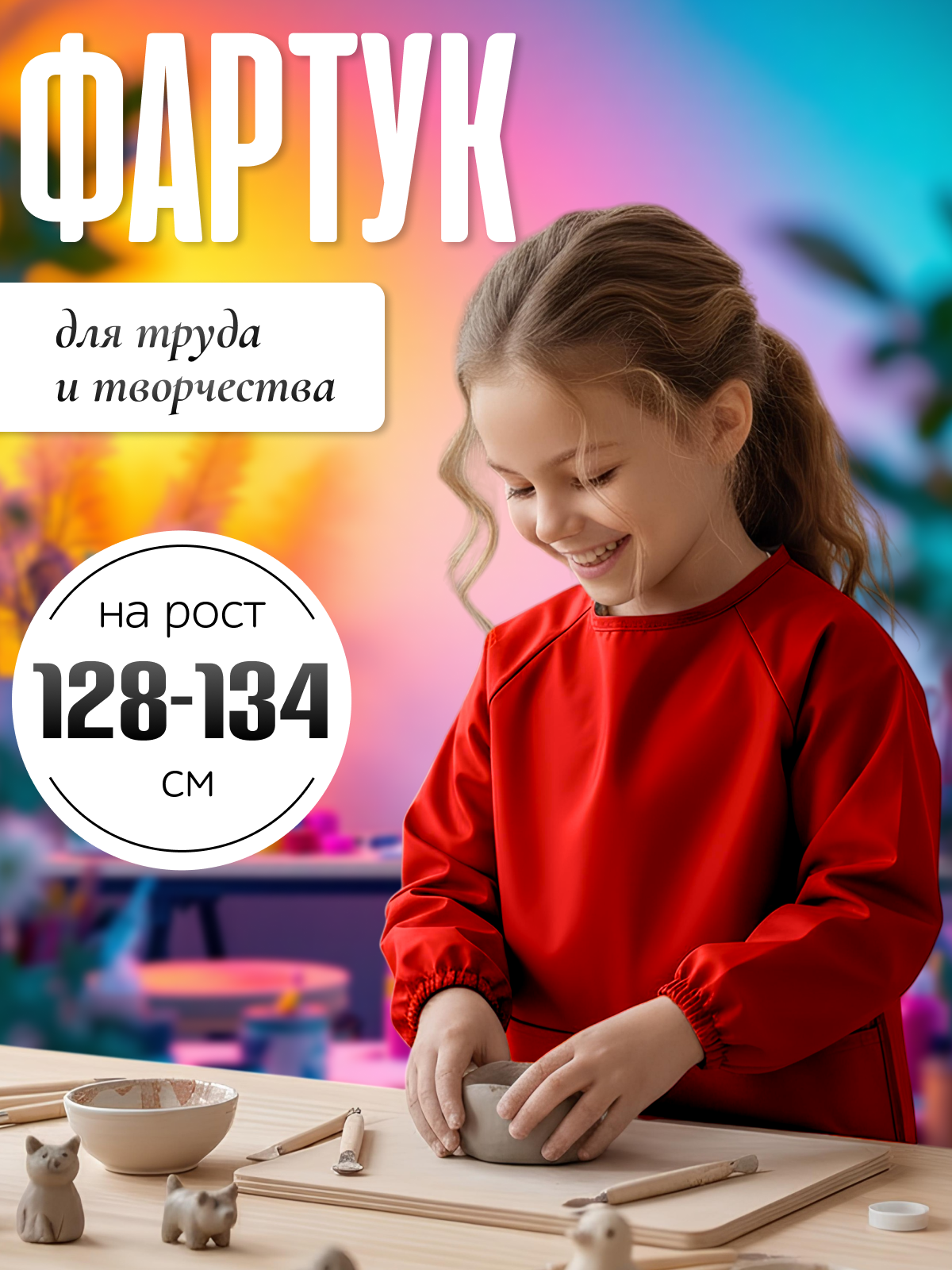 Фартук AXLER с рукавами - фото 1