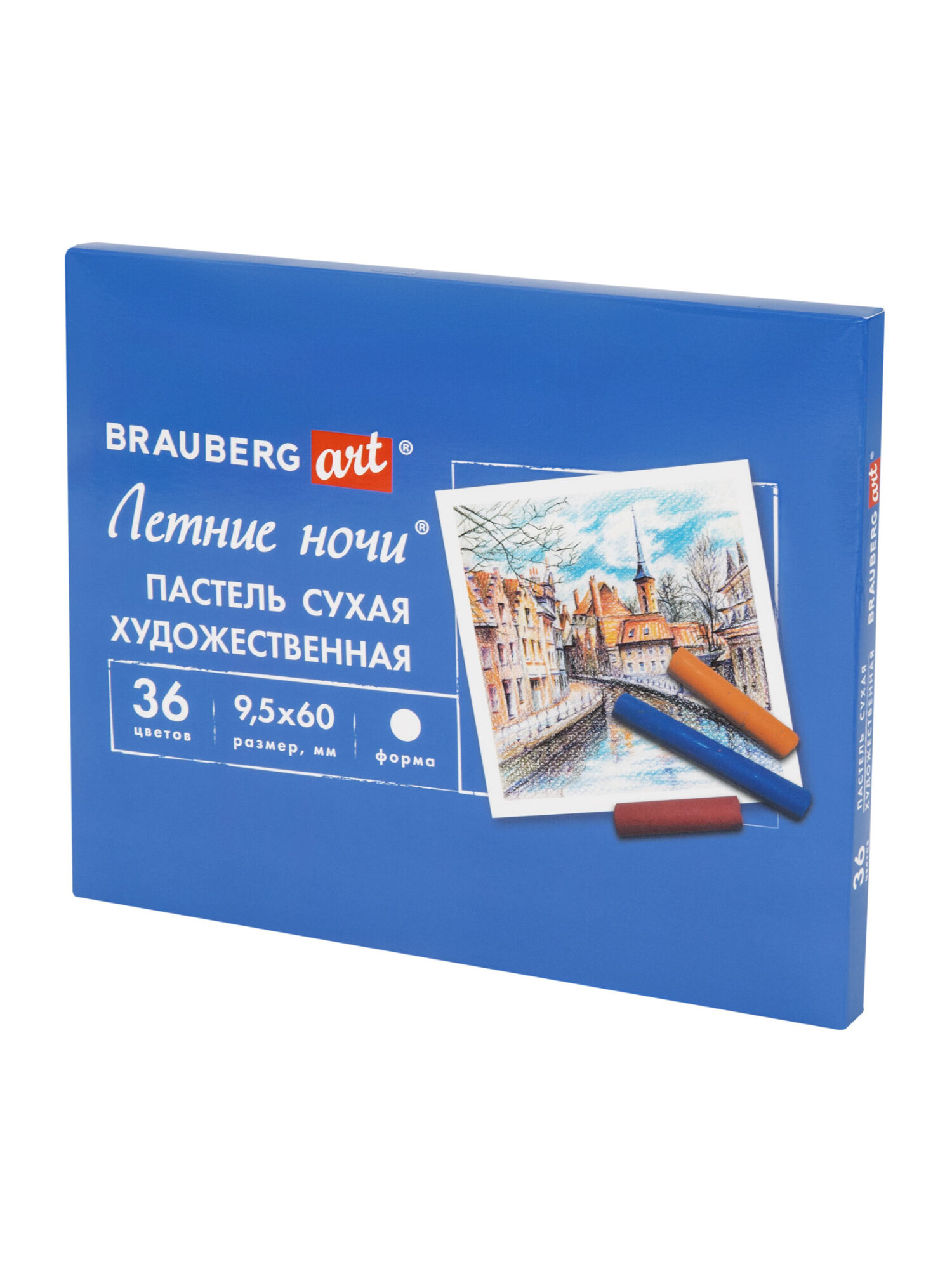 Пастель сухая Brauberg 36 шт. - фото 3