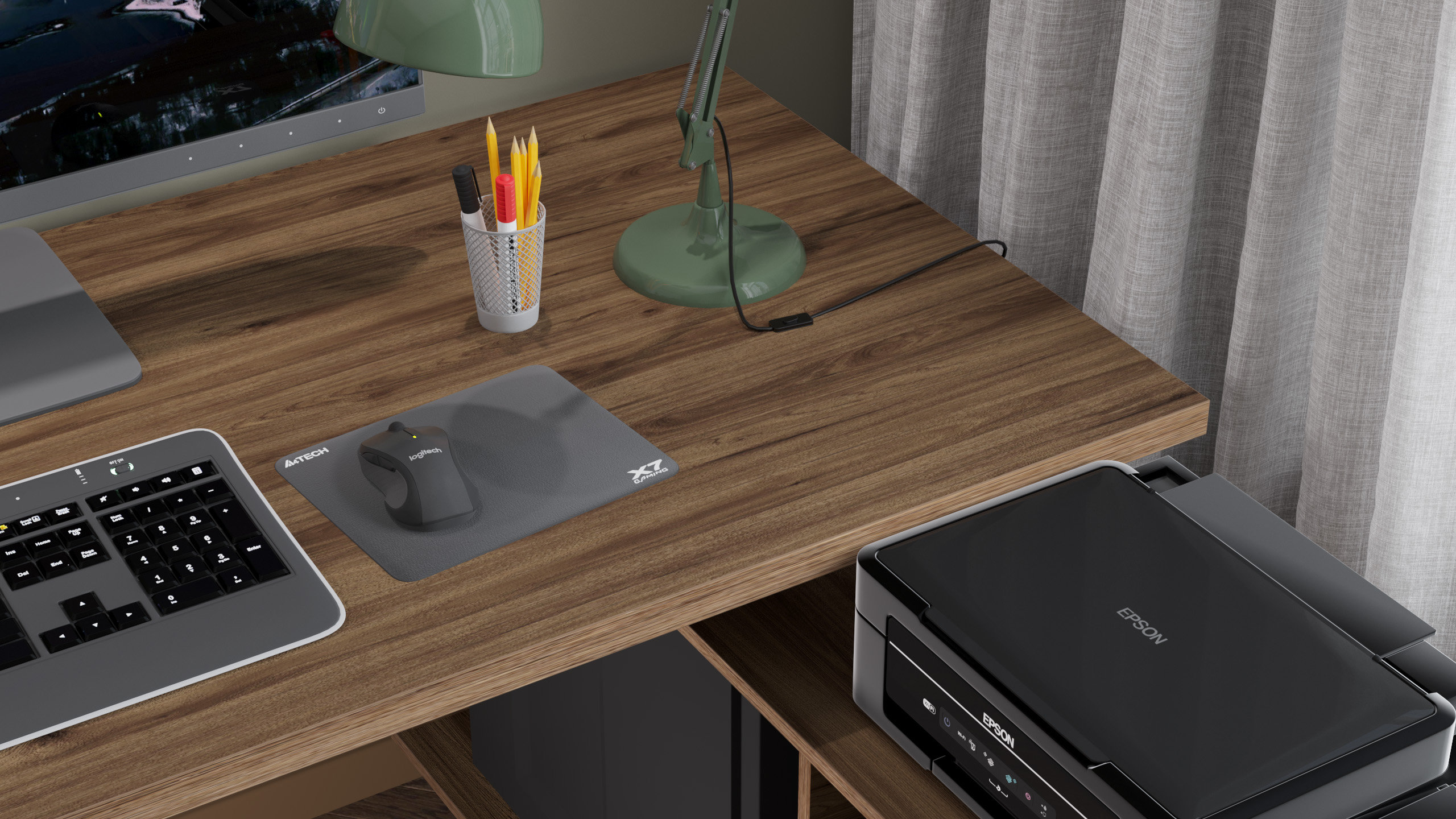 Письменный стол КАЛИФОРНИЯ МЕБЕЛЬ Хардвиг СР01 - фото 9