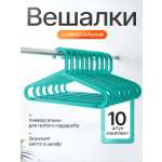 Вешалки плечики MIUDI бирюзовые