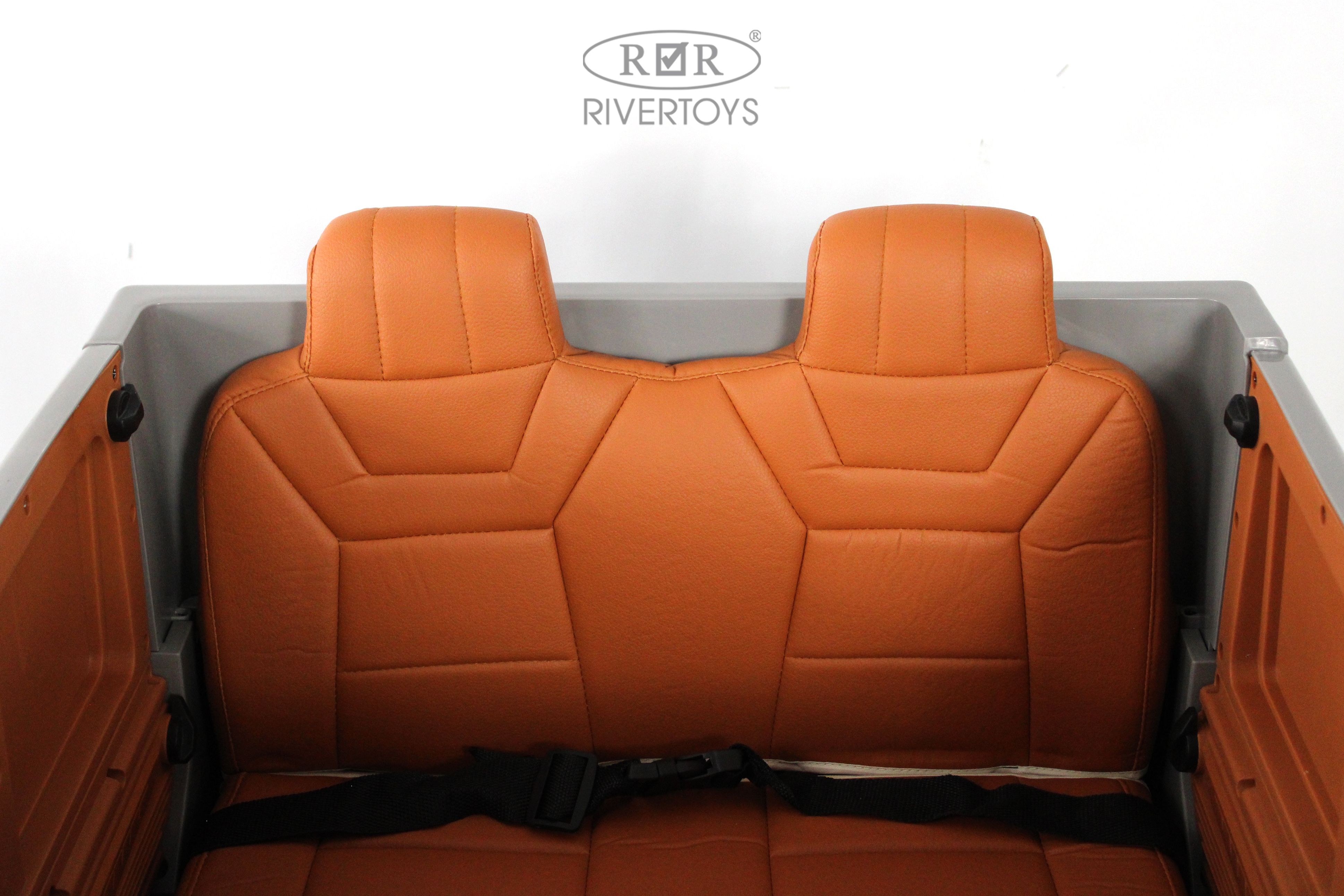 Электромобиль RIVERTOYS E555KX-PICKUP-GREY С пультом ДУ - фото 25