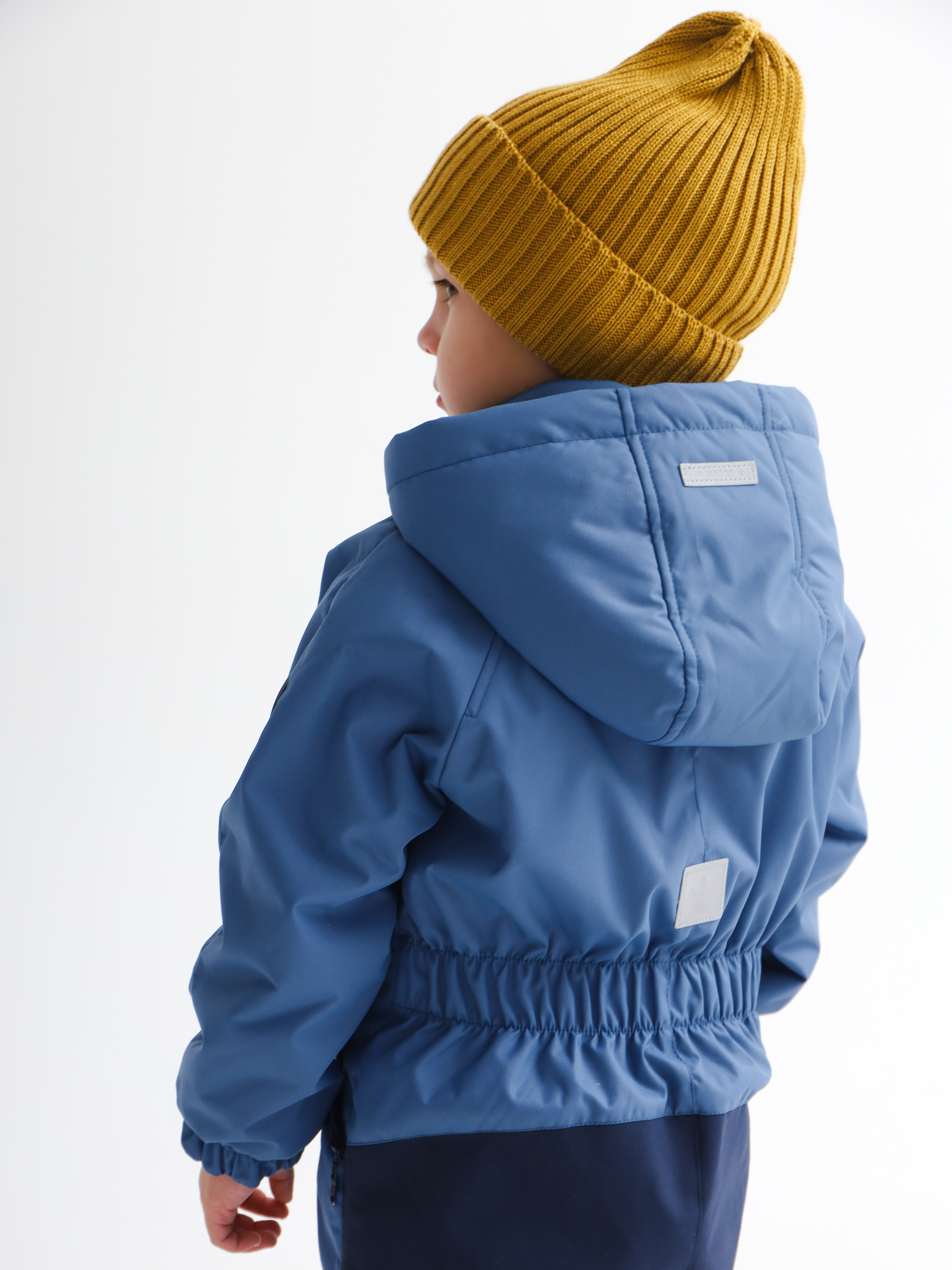 Комбинезон MINIDINO B-VO-Kmb-102/1Комбинезон демисезонный 3.0 деним детский - фото 6
