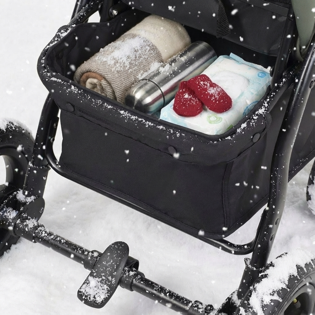 Коляска прогулочная MOWbaby MOWBaby Stormy, black черный - фото 15