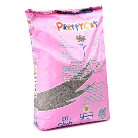 Наполнитель для кошек PrettyCat Euro Mix комкующийся 20кг