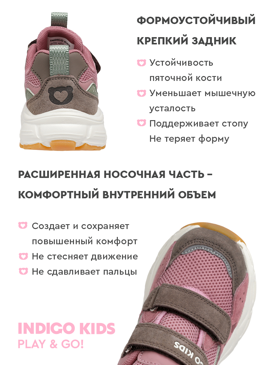 Кроссовки Indigo kids 92-2070A - фото 4