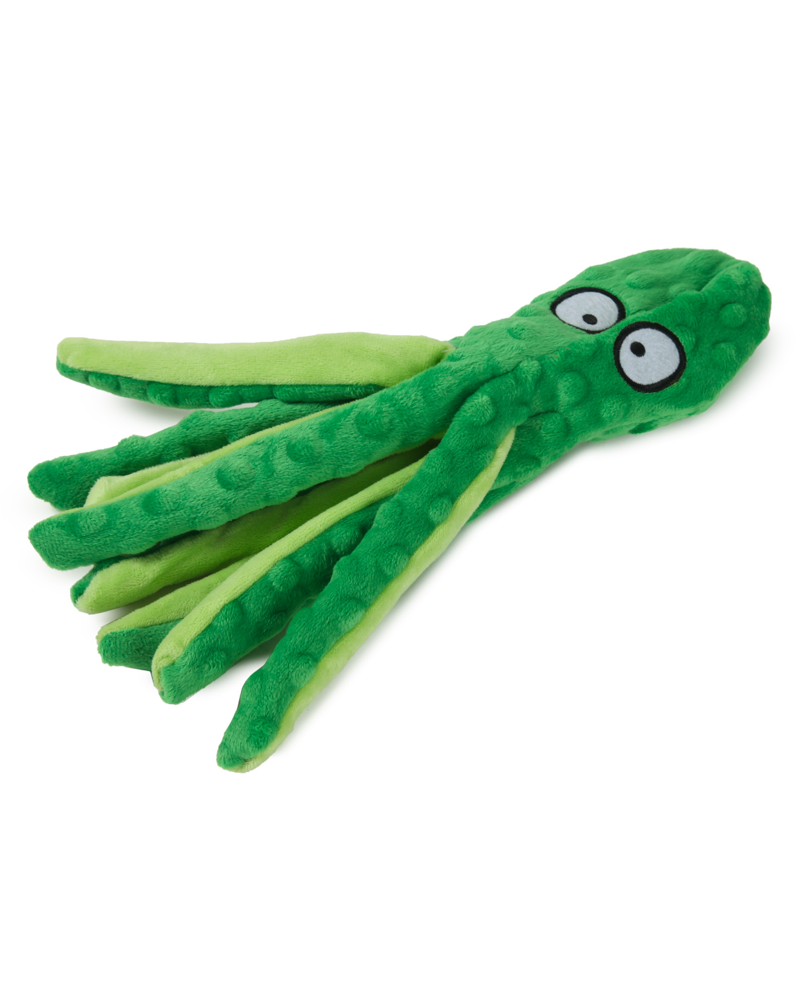 Игрушка для собак Barbaks Осьминог Люся мягкий голова пищит щупальца шуршат 32см - фото 3