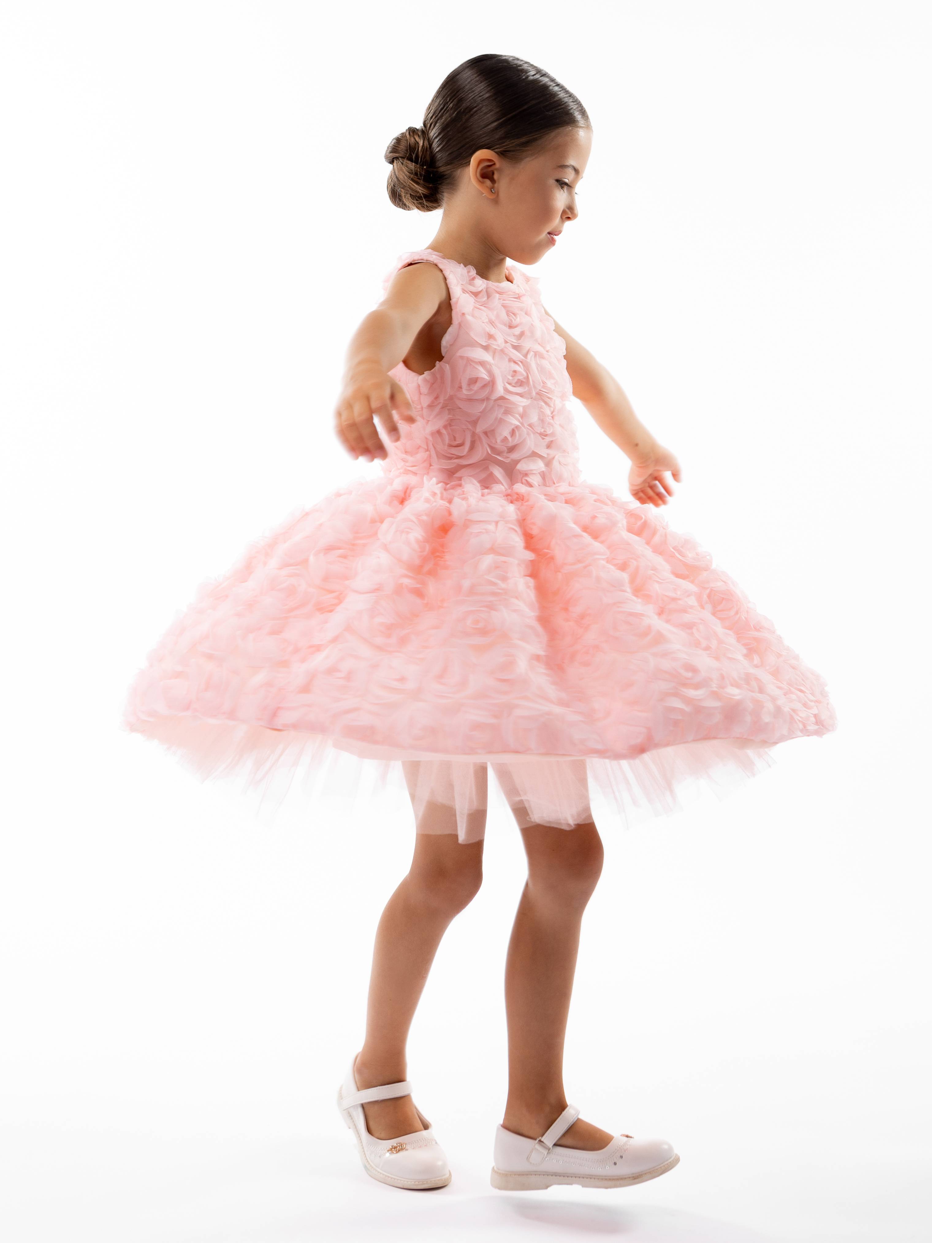 Платье LELUkids LD0121_флер_розовый - фото 7