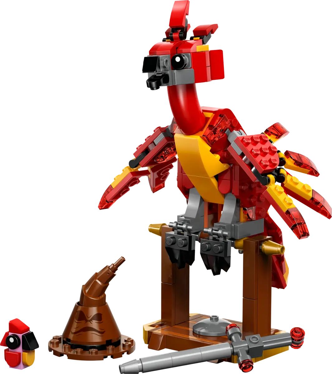 Конструктор LEGO Harry Potter Фоуск: феникс Дамблдора 299 дет. - фото 2