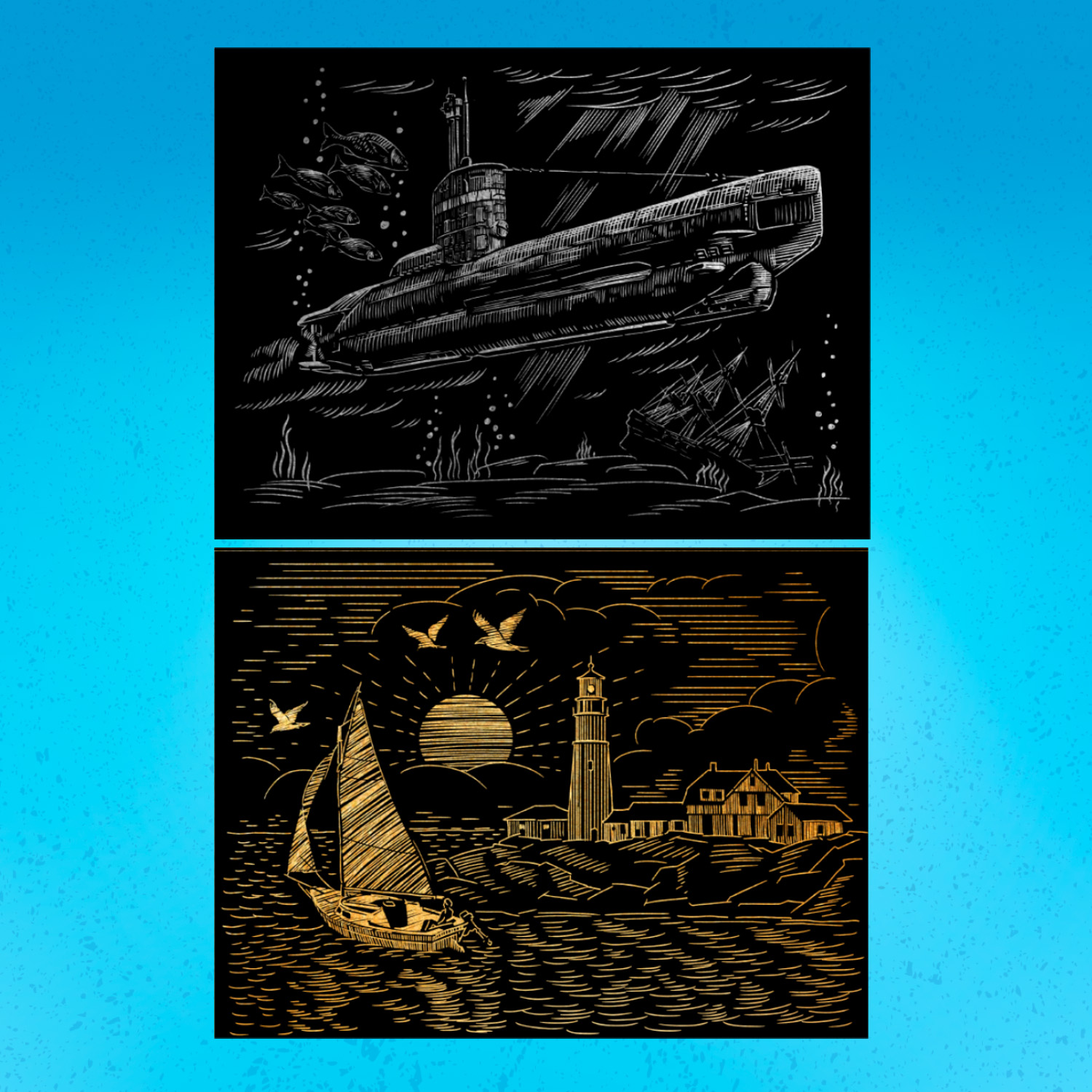 Гравюра LORI(колорит) Море - фото 2