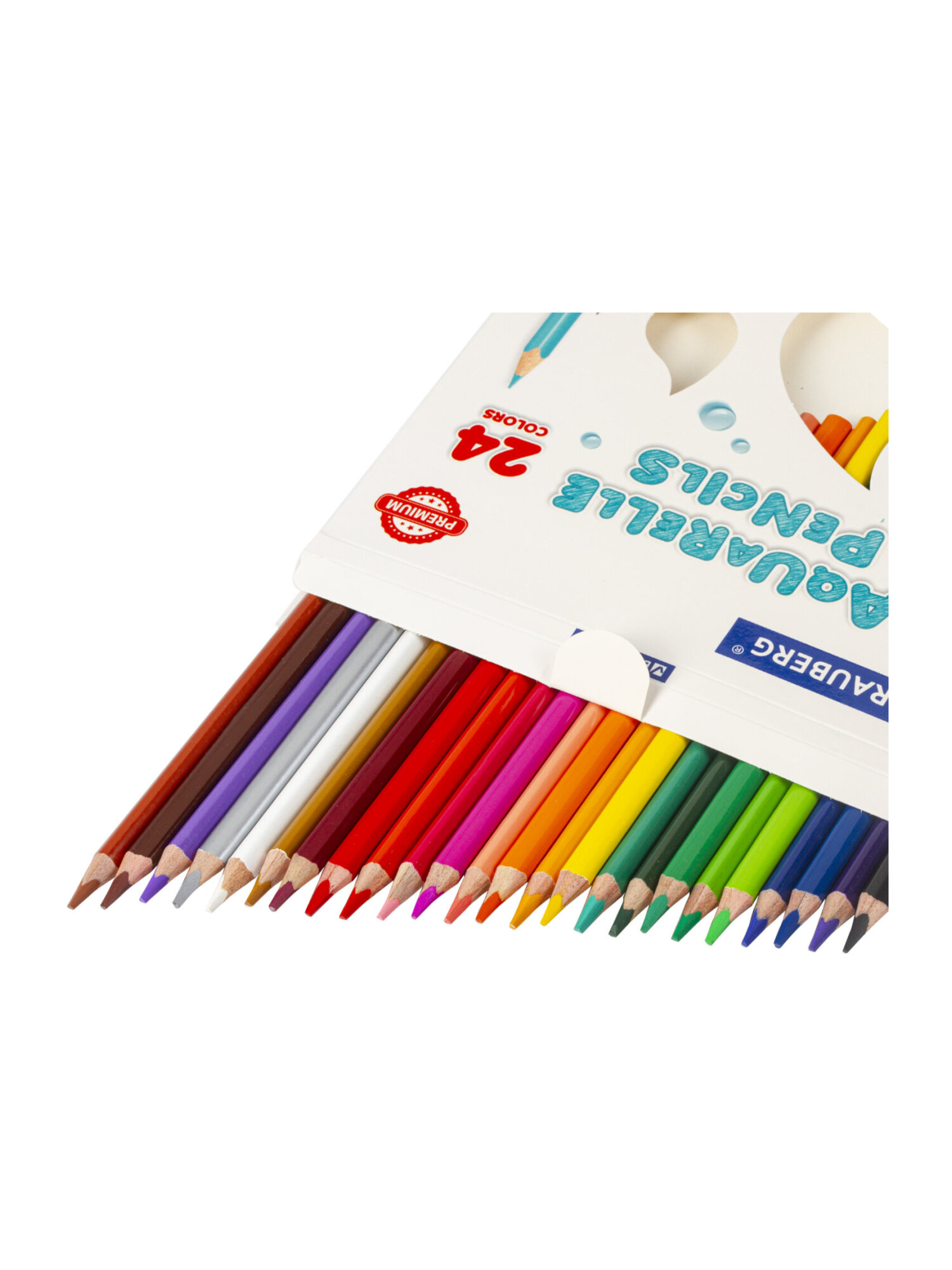 Карандаши акварельные Brauberg 24 шт. - фото 13