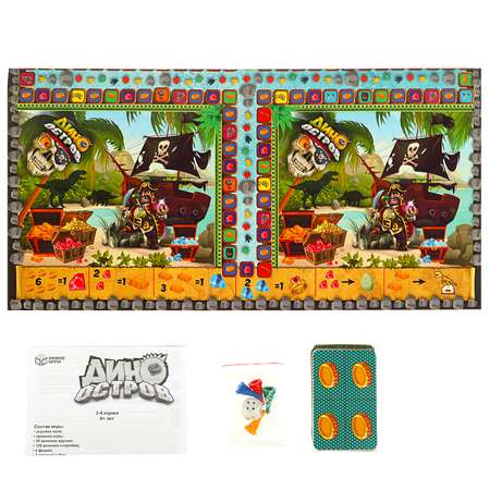 Настольная игра Умные игры Дино остров