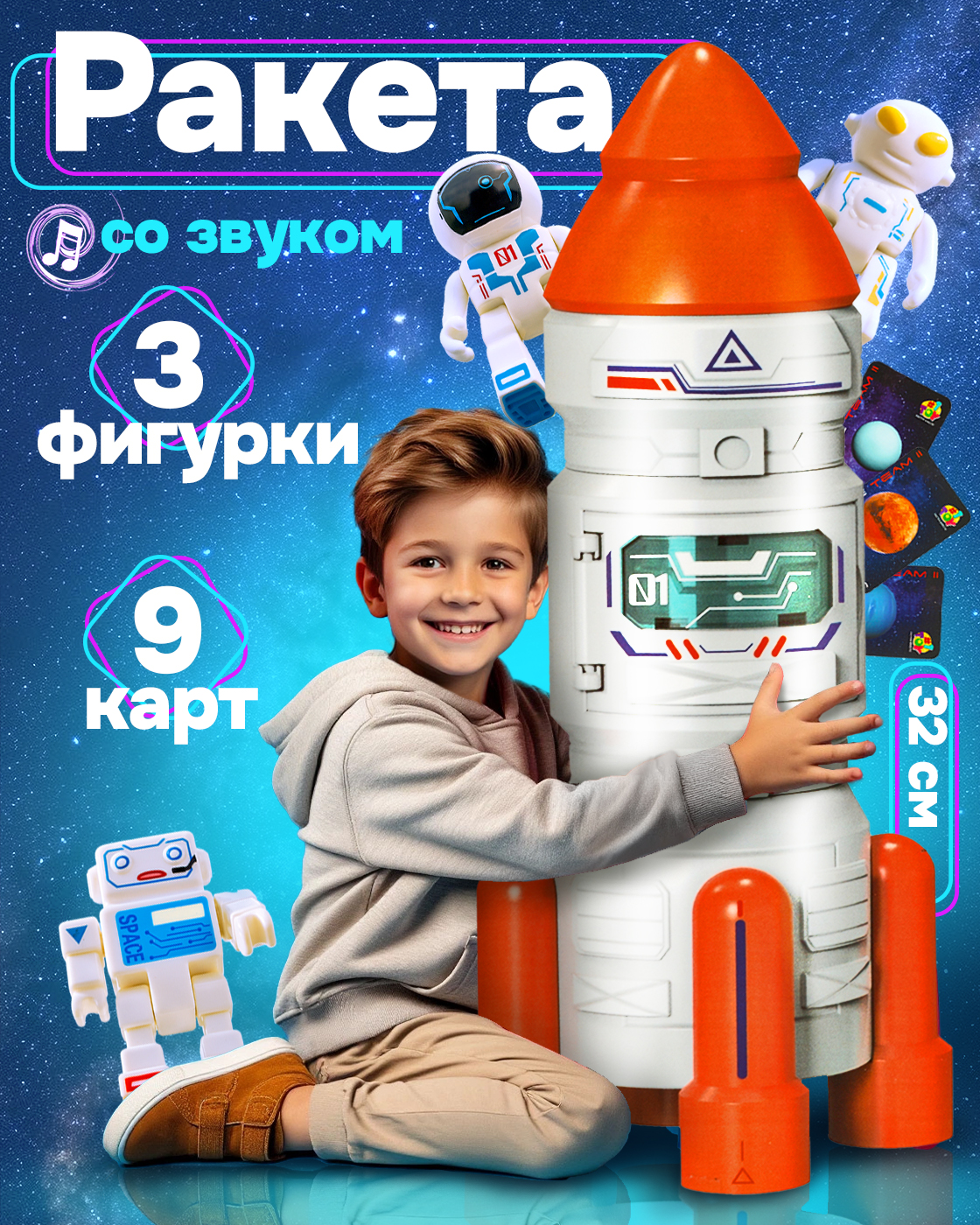 Космический корабль 1TOY Т24295 - фото 1