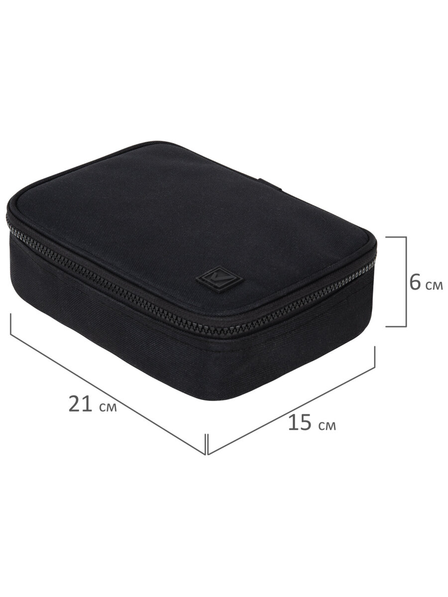 Пенал Brauberg дорожная на молнии органайзер - фото 12