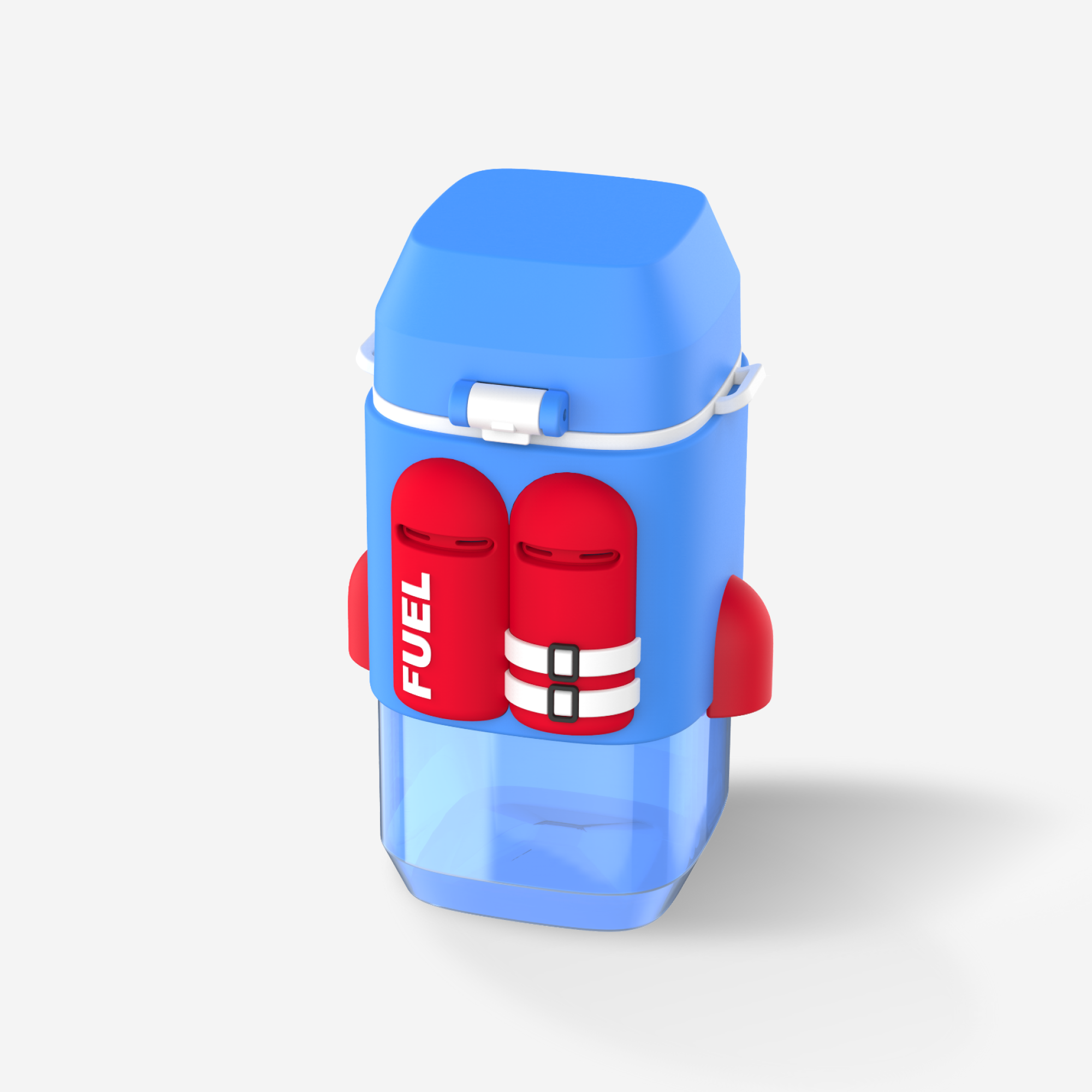 Бутылочка LUMICUBE 350 мл - фото 5