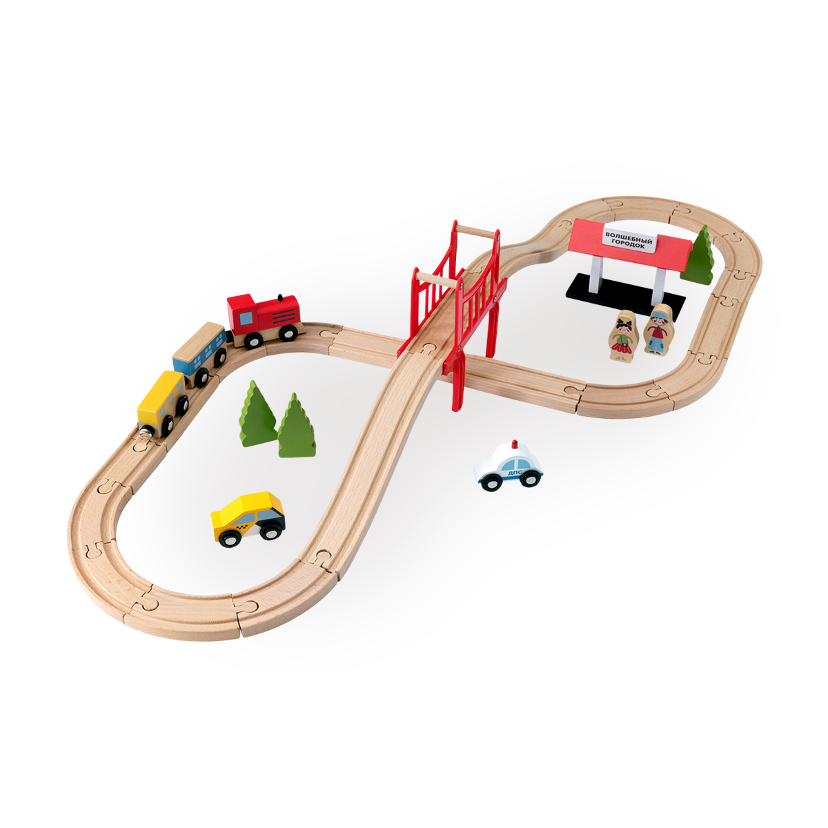 Развивающая железная дорога Junion 83 см 904304.PH05Y031-2 - фото 13