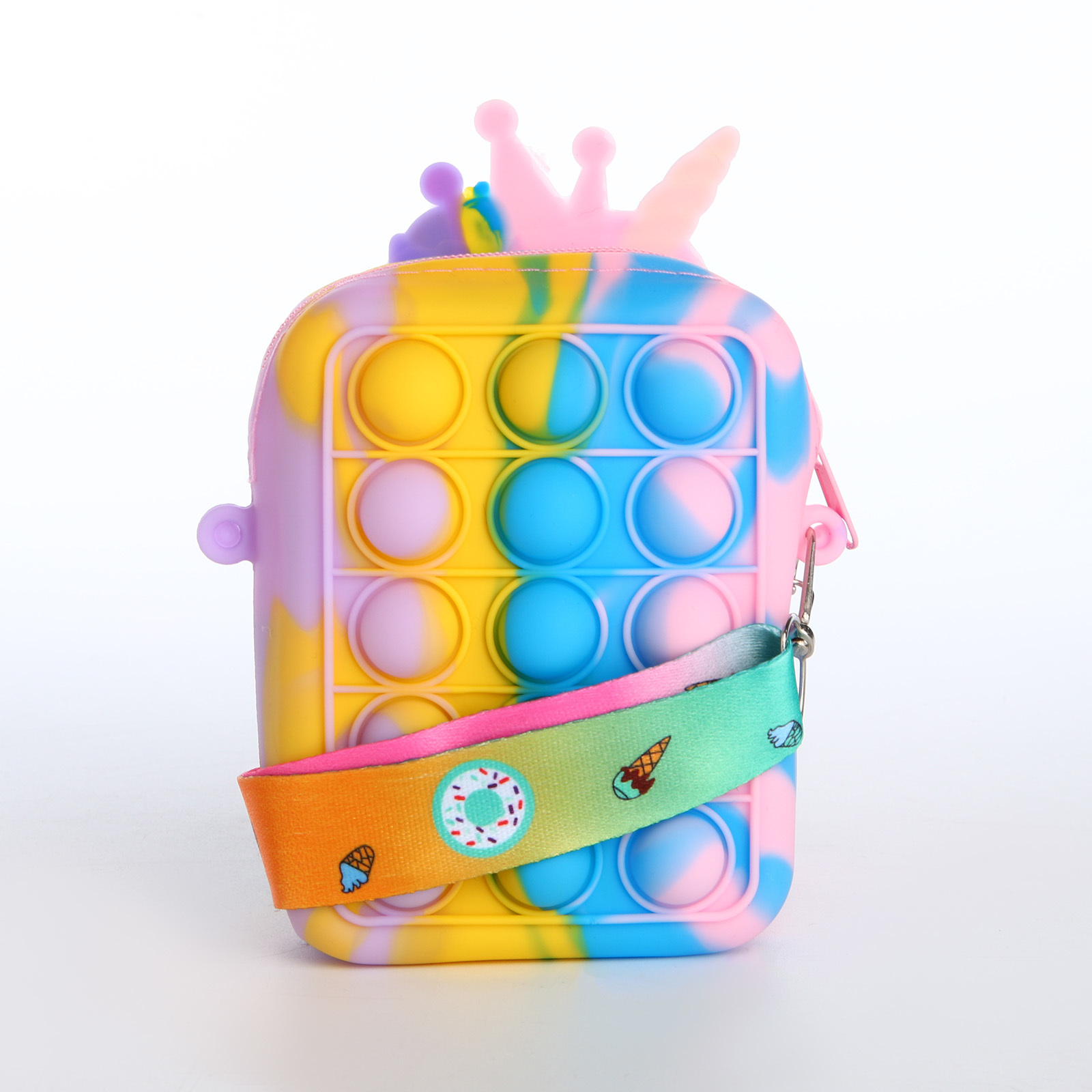 Сумка Выбражулька на молнии, pop it, кросс-боди - фото 2