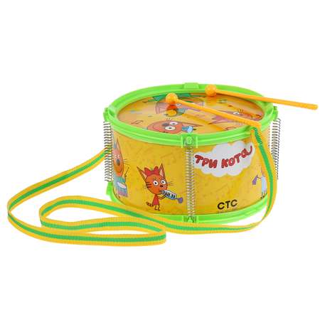 Игрушка музыкальная Играем вместе Три Кота барабаны