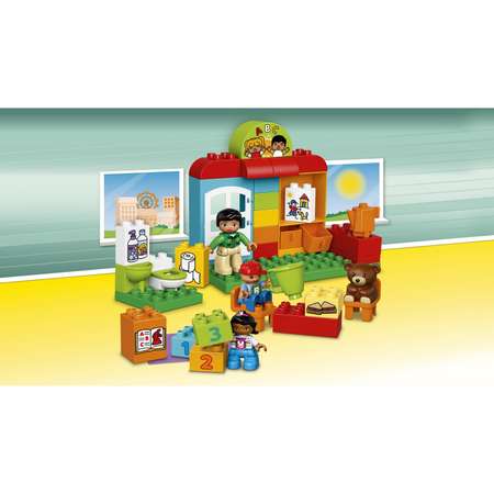 Конструктор LEGO DUPLO Детский сад блочный