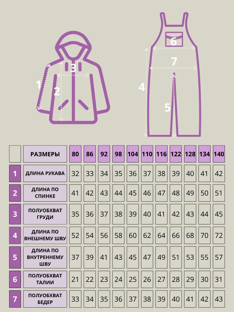 Куртка и полукомбинезон RuStyle ДД-костRSR-579-зайбеж - фото 15