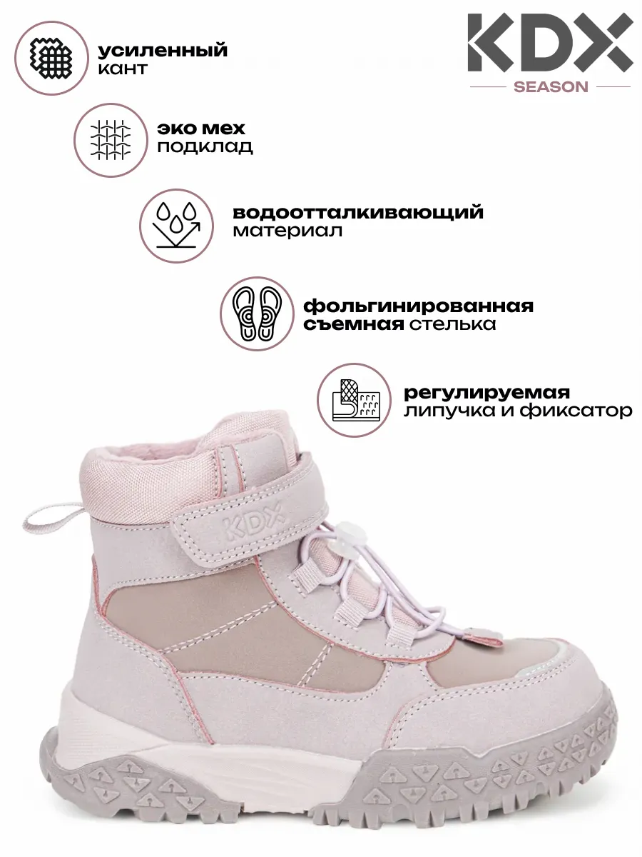 Ботинки KDX SKY-107 lilac - фото 3