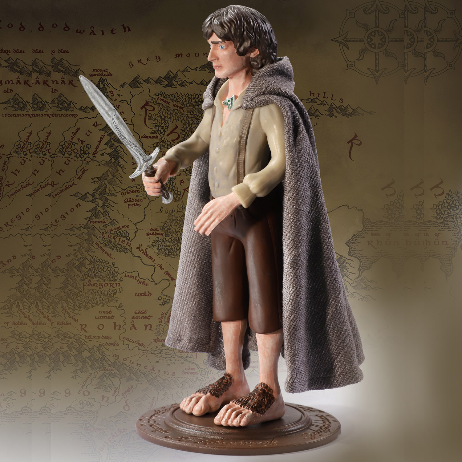 Фигурка The Lord of the Rings Bendyfig Фродо - гибкая - фото 6