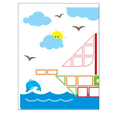 Книжка с наклейками МОЗАИКА kids Сложи мозайку