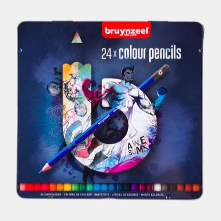 Карандаши цветные Bruynzeel 24 шт.