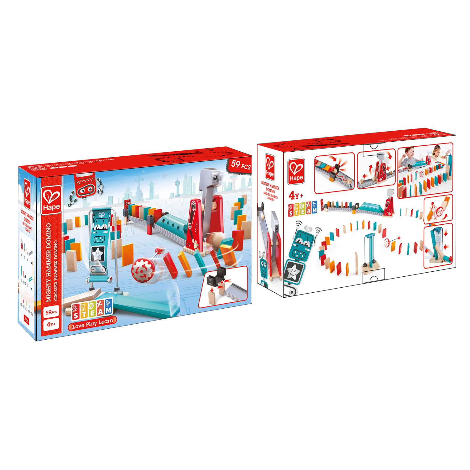 Настольная игра Hape Домино - фото 10